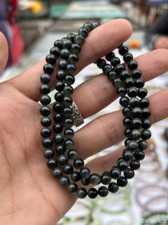 青花聚宝盆长串